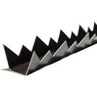 Kit punte antiladro per grondaie in acciaio zincato marrone